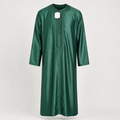 Emerald Embroidered Moroccan Thobe — House Hamlouchi
