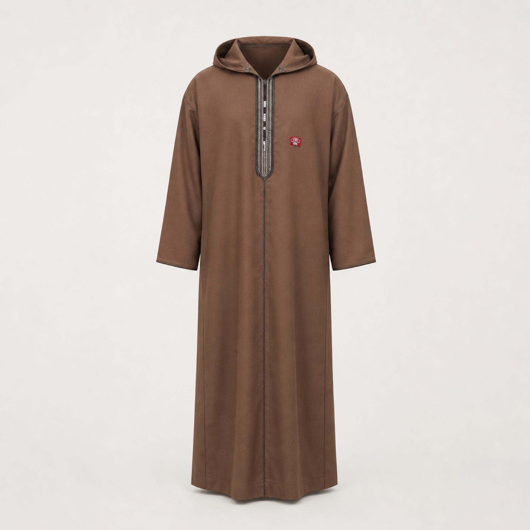 Tetouan Tan Hooded Thobe — House Hamlouchi